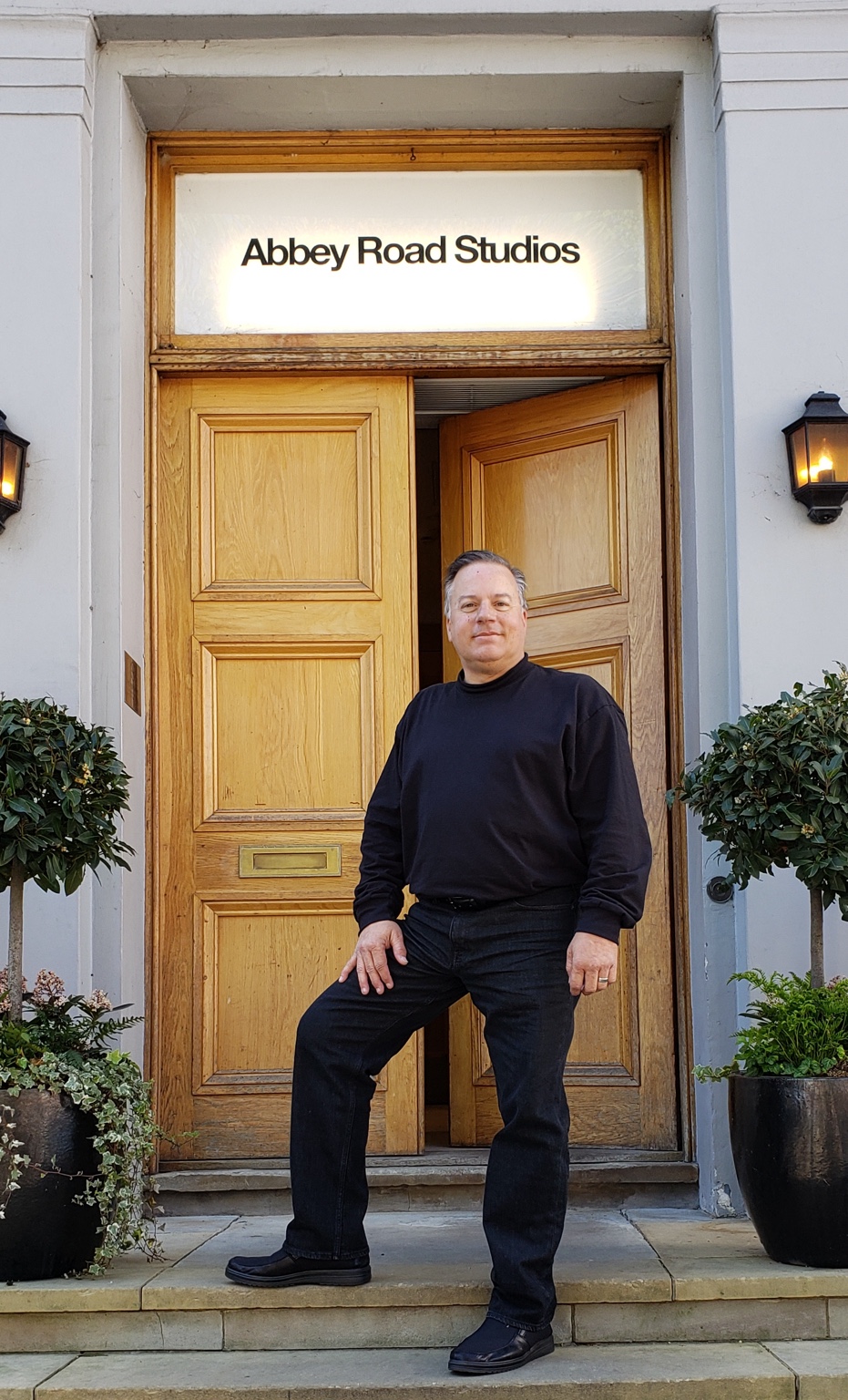 Bob Marino at Abbey Road Studios